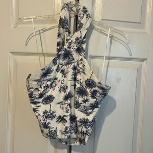 Abercrombie & Fitch Cropped Halter Top